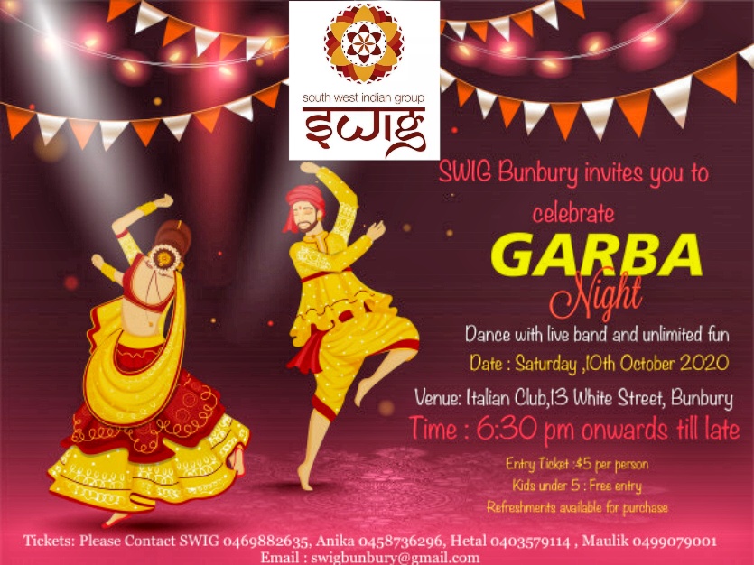 Garba Night - 10th Oct