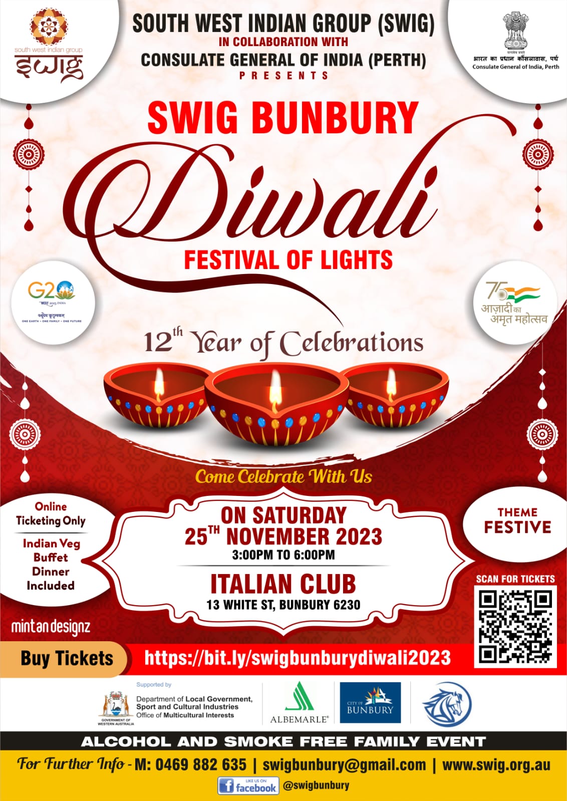 Diwali – Festival of Lights – 25th November 2023